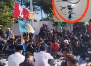 Polres Pangkep Amankan Penyusup Bersenjata Tajam, Aksi Aliansi Mahasiswa di DPRD Pangkep Berakhir Damai