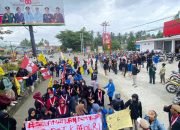Aliansi Mahasiswa dan Rakyat Touna Gelar Aksi Besar-Besaran di Depan DPRD Tojo Una-Una