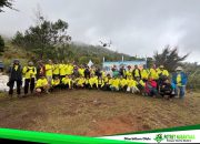 Mapala Reinkarnasi Sulbar Ikut Aksi Bersih Bawakaraeng, Resmikan Fasilitas Pendaki