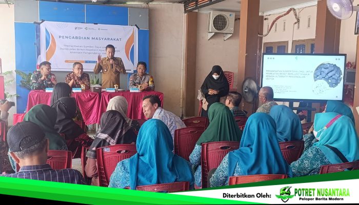 Briket Anti Nyamuk dan Edukasi Bahaya Boraks: Inovasi Poltekes di Kelurahan Banta-Bantaeng