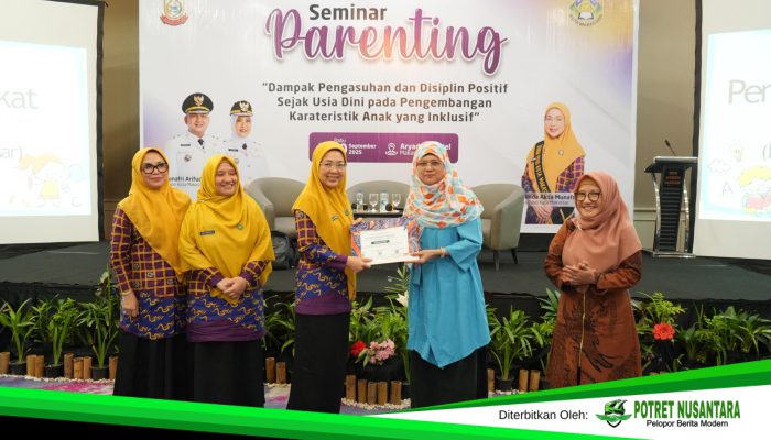 Buka Seminar Parenting, Bunda PAUD Makassar Dorong Orang Tua Terapkan Disiplin Positif Sejak Usia Dini