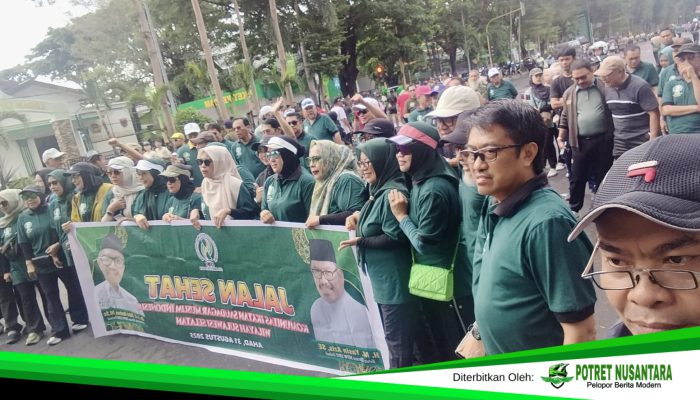 Jalan Sehat ISMI Sulsel Meriah, Pemkot Dukung Saudagar Muslim Makin Berdaya