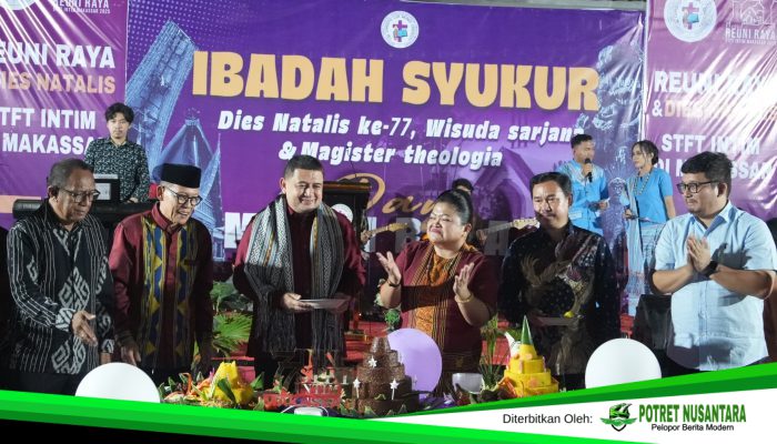 Di Reuni Raya STFT INTIM, Wali Kota Munafri Serukan Persatuan dan Toleransi