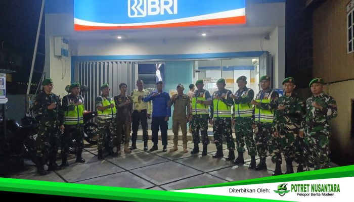 TNI Koramil 1423-05/Marioriwawo Gelar Patroli Malam untuk Keamanan Warga