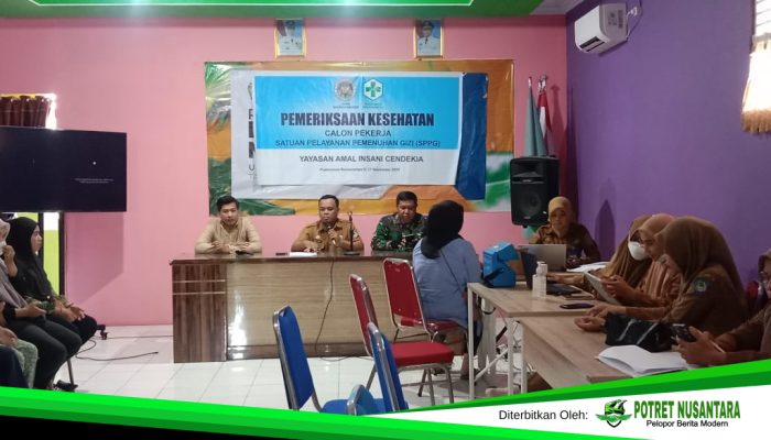 Cek Kesehatan 47 Calon Karyawan SPPG Bontonompo: Pastikan Distribusi Makanan Bergizi Tepat Sasaran