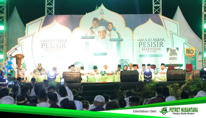 Pemkot Makassar Bersama Nelayan dan Warga Pesisir Bersatu di Maulid Akbar