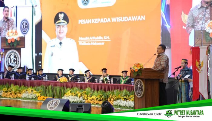 Wisuda Perdana UC Makassar, Munafri Dorong 164 Lulusan Jadi Entrepreneur Muda Berdayakan masyarakat