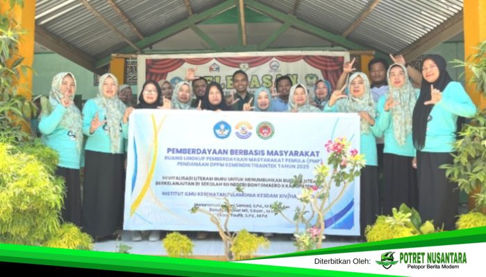 Revitalisasi Literasi Guru di SD Negeri Bontomaero II, Gowa: Dosen IIK Pelamonia dan Universitas Pancasakti Gelar Pelatihan