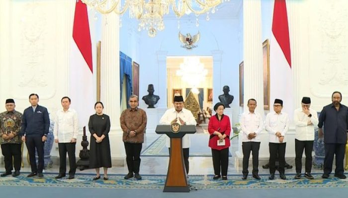 Prabowo Kumpulkan Ketum Parpol di Istana, Bahas Gejolak Demo hingga Sikap DPR