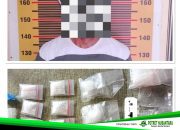 Edarkan Sabu dari Pinrang ke Mamuju, Pria 47 Tahun Dibekuk Polisi