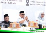 Dari 68,2% Dorong Kehadiran ke 100%: Gubernur Sulbar Ingatkan Orang Tua Aktif Bawa Anak ke Posyandu
