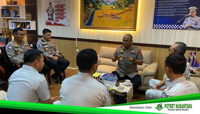 Polda Sulbar dan Jasa Raharja Sepakat Perkuat Sinergi Tingkatkan Pelayanan Publik