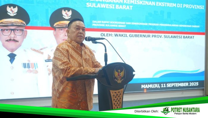 Wagub Sulbar Pimpin Rakor, Tekankan Inovasi dan Kolaborasi Atasi Kemiskinan