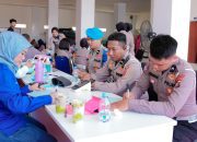 Kolaborasi Erat: Ditlantas Polda Sulbar & RSUD Mamuju Gelar Bakti Kesehatan Gratis