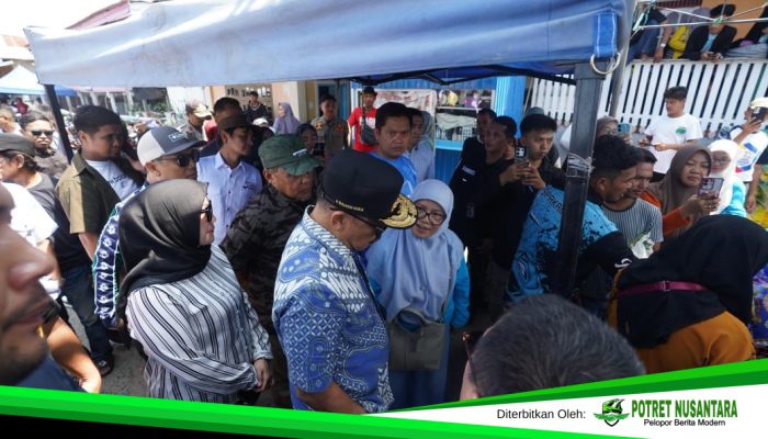 Pasar Murah Ramaikan Festival Sandeq Teluk Mandar, Dinsketapang Majene Subsidi Harga Pangan