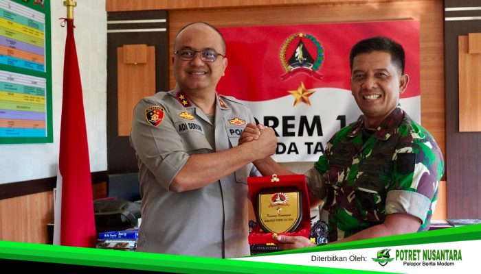 Kapolda Sulbar dan Danrem 142 Tatag Perkuat Sinergitas Tingkatkan Stabilitas Keamanan