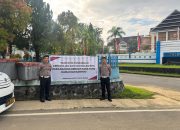 Ditlantas Polda Sulbar Gencarkan Kampanye Anti-Anarkisme Lewat Spanduk di Titik Strategis