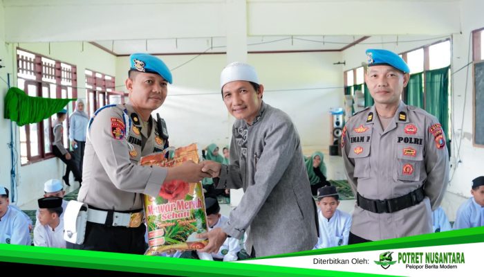 Bidpropam Polda Sulbar Gelar Baksos di Pesantren, Jalin Silaturahmi dan Doa untuk Kamtibmas
