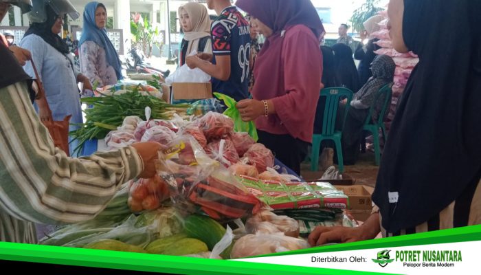 Gerakan Pangan Murah Pemprov Sulbar Diserbu Warga, Harga Sembako Lebih Terjangkau
