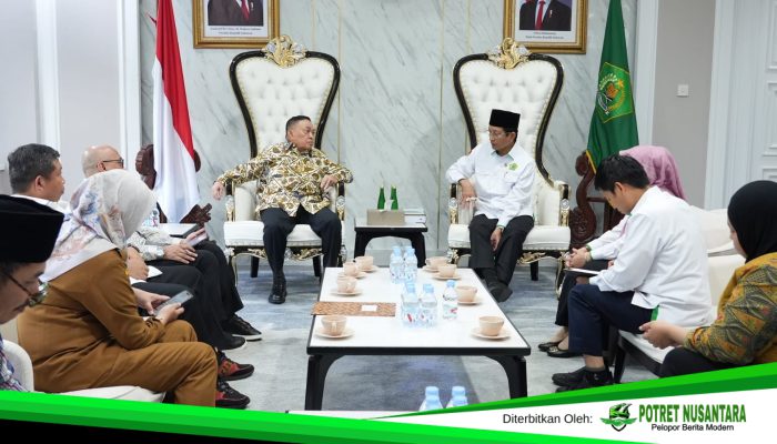 Wagub Sulbar Temui Kemenag RI, Bahas Penguatan Pendidikan dan Moderasi Beragama
