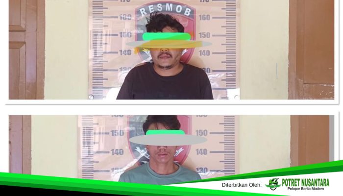 Dua Pencuri Mesin Dompeng Ditangkap di Topoyo, Polisi Beberkan Modus Gunakan Mobil Rental