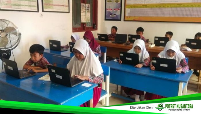 Simulasi ANBK di SD Negeri 91 Pacongkang Persiapkan Siswa Hadapi Asesmen Nasional