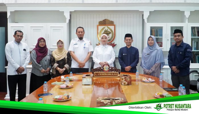 DT Peduli KSP Sulsel Audiensi dengan Aliyah Mustika Ilham Bahas Safari Dakwah Da’i Aksi Indosiar