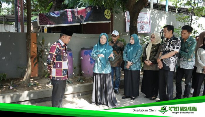 Melinda Aksa Tinjau Pengelolaan Sampah di Kecamatan Mamajang