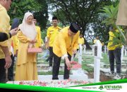 Peringati HUT ke-61 Golkar, Munafri Pimpin Ziarah di TMP Panaikang