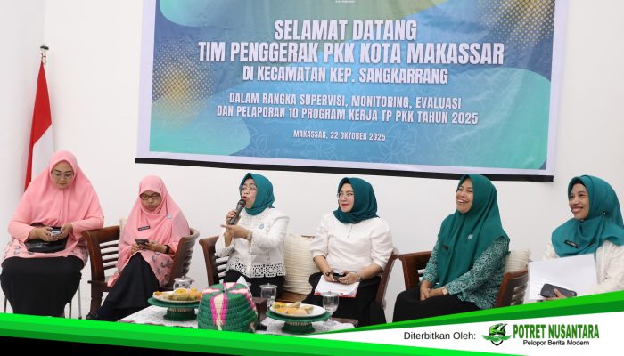 TP PKK Kota Makassar Ajak TP PKK Sangkarrang Edukasi Risiko Pernikahan Dini