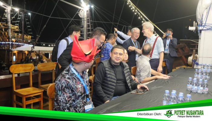 Munafri Sambut Delegasi ACRS 2025 dengan Jamuan Budaya di Atas Kapal Pinisi