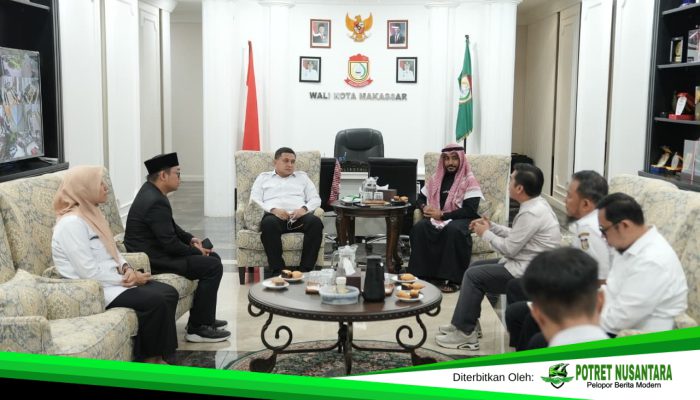 Munafri Sambut Kunjungan Syekh Abdullah Bawazir, Bahas Kurikulum Bahasa Arab dan Peluang Pelajar ke Mekkah