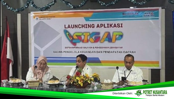 BPKPD Sulbar Luncurkan Aplikasi SIGAP untuk Wujudkan Pengelolaan Gaji ASN yang Transparan dan Akuntabel