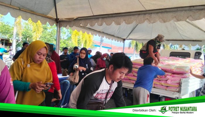 Jelang Akhir Tahun, Distapang Sulbar Gelar Gerakan Pangan Murah di Dua Lokasi