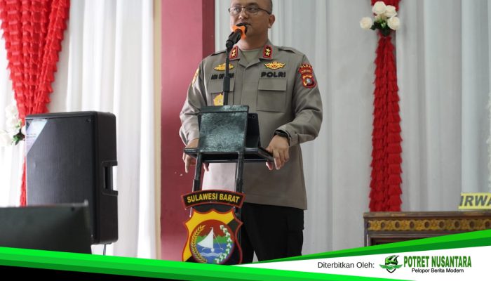 Kunjungan Kerja di Polres Majene, Kapolda Sulbar Tekankan Peningkatan Kualitas Pelayanan Publik