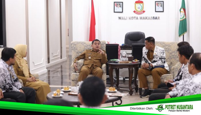 Wali Kota Makassar Munafri Siap Bersinergi dengan PGRI Sukseskan Hari Guru Nasional