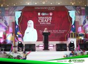 Ketua Dekranasda Kota Makassar Resmi Buka Makassar Craft Expo 2025