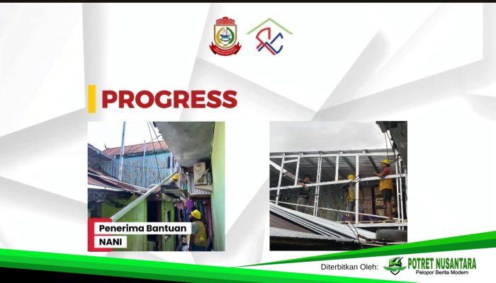 Berbagi Kebahagiaan di HUT Makassar ke-418, 62 Rumah Warga Dibedah Pemkot