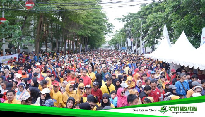 Jalan Santai HUT Korpri dan HUT Kota ke-418 Hadirkan 31 Ribu Peserta