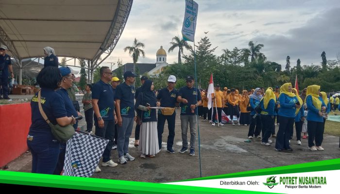 Peringati HKN 2025, Dinkes Polman Gelar Jalan Defile dan Pertunjukan Bertema Kesehatan