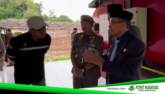 Bupati Polewali Mandar Tinjau Uji Coba Incinerator Ramah Lingkungan di TPST Binuang