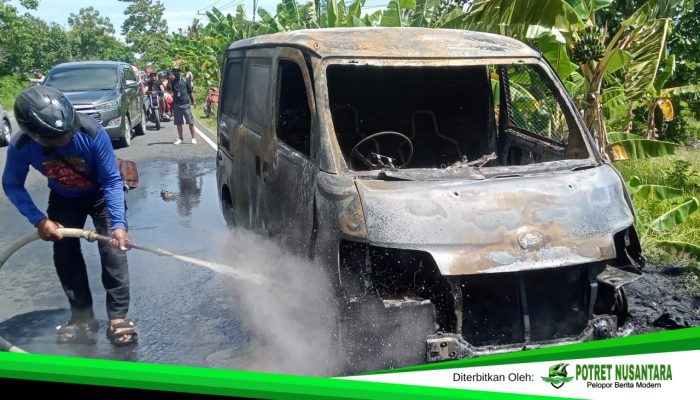Mobil Logistik BNI Terbakar di Balanipa, Polisi Selidiki Isi Brankas