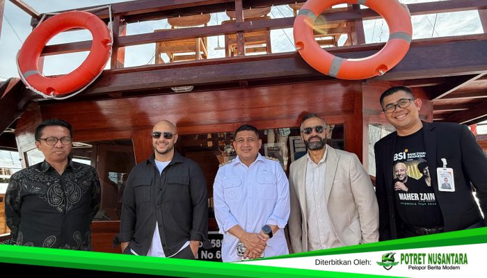 Maher Zain Nikmati Keindahan Laut dan Ikan Segar Makassar Bersama Wali Kota