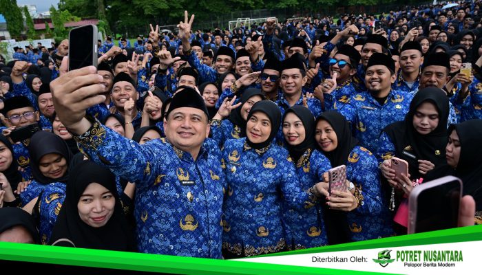 Akhirnya Pemkot Makassar Lantik 6.936 PPPK, Munafri-Aliyah Tegaskan Profesionalisme dan Integritas Pegawai