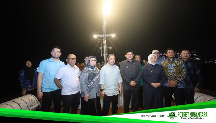 Didampingi Munafri-Aliyah Wamen Anis Matta Puji Potensi Bahari Makassar