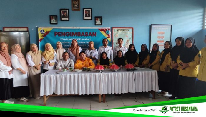 Dr. Muhammad Yusran, Fasilitator Nasional KKA Bimbing Pelatihan AI di SMPN 16 Bulukumba