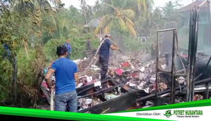 Diduga Korsleting Picu Kebakaran di Puskesmas Katumbangan, Damkar Polman Berhasil Kendalikan Api Cepat