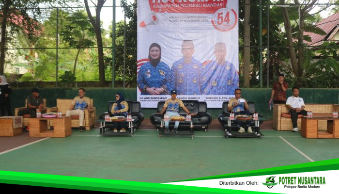 Bupati Polman Buka Kick-off HUT KORPRI ke-54, Rangkaian Kegiatan Digelar Hingga 1 Desember 2025