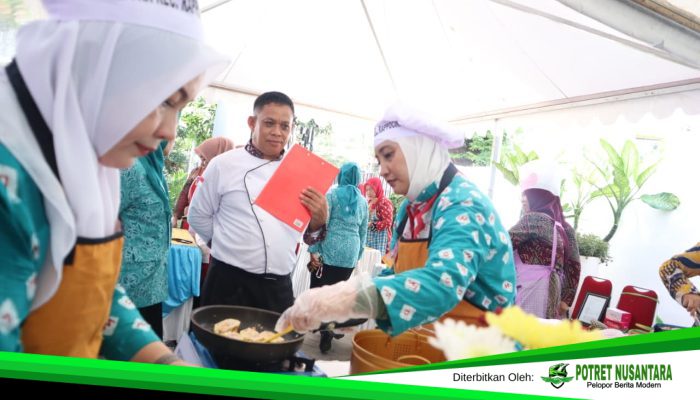 Lomba Masak Serba Ikan, Kader TP PKK Tunjukkan Inovasi Menu Bernutrisi