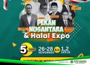 Pekan Nusantara dan Halal Expo Siap Digelar 26 November s.d. 2 Desember 2025 di Wisma Kemenpora